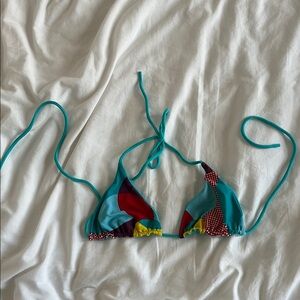 Colorful Triangle Bikini